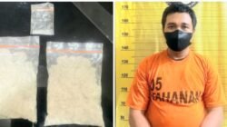 Sat Narkoba Polres Binjai Ringkus AH Pemilik 3 Paket Sabu Sempat Kejar-kejaran