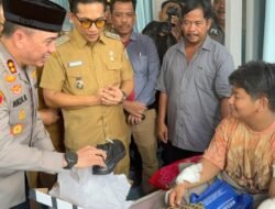 Kapolres Binjai Jenguk Pelajar Korban Begal Pastikan Pendampingan dan Penanganan Maksimal
