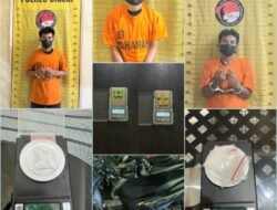 Dalam Sehari 3 Pengedar Narkoba Diamankan Polres Binjai TKP Berbeda