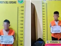 Polresta Deli Serdang Amankan 2 Terduga Pelaku Narkoba