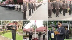 Polres Binjai Upacara Bendera Peringati Hari Kebangkitan Nasional Ke-118
