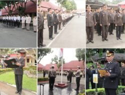 Polres Binjai Upacara Bendera Peringati Hari Kebangkitan Nasional Ke-118
