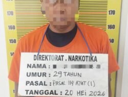 Sabu Siap Edar Digagalkan di Tanjung Morawa, Pengedar Diciduk Polisi Saat Hendak Transaksi