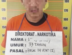 Pengedar Sabu di Tanjung Morawa Diciduk Saat Siapkan Pesanan, Polisi Sita 10 Gram Barang Bukti