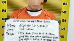 Menunggu Pembeli di Kamar, Terduga Pengedar Sabu di Medan Timur Ditangkap Polisi