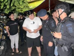 Patroli Blackout, Brimob Polda Sumut Gagalkan Aksi Pencurian Kabel Tembaga di Helvetia