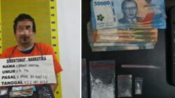Polisi Sita 4 Paket dari Pengedar Sabu di Medan Barat Saat Layani Pembeli