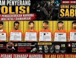 6 Penyerang Polisi Saat Penggerebekan Narkoba di Multatuli Diamankan, Urine Positif Sabu