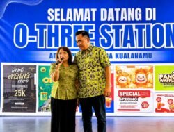 O-Three Station Kualanamu Resmi Dibuka: Rest Area Inklusif Pertama di Dunia dengan Simbol Toleransi