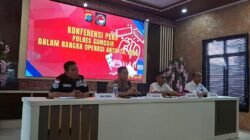 Polres Samosir Gelar Press Release : Ungkap 4 Kasus Pidana Narkotika dan 7 Tersangka