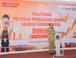 Wabup Ariston:Buka Pelatihan Petugas Pendataan Lengkap Sensus Ekonomi 2026