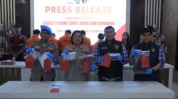 Polres Samosir Sebulan Sikat 3 Kasus : Bekuk 6 Tersangka Curanmor & Pencuri Emas