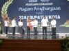 Peresmian Posbankum Se-Sumut, Wabup Samosir Terima Piagam Penghargaan dari Menhum