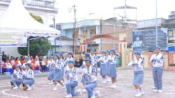 Sambut Hari Bhayangkara ke-80, Polres Samosir Gelar Lomba Baris Berbaris