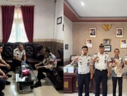 Jalin Sinergi Baru, Plt. Kepala Lapas Narkotika Langkat Silaturahmi dan Koordinasi dengan Camat Hinai