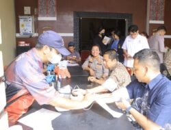 Sambut Hari Bhayangkara ke-80, Polres Samosir Tebar Kasih Lewat Donor Darah