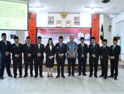 Wakil Bupati Samosir Lantik 9 Pejabat Tinggi Pratama