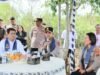 Kapolda Sumut Tinjau Sentra Bawang Putih di Samosir