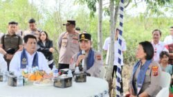 Kapolda Sumut Tinjau Sentra Bawang Putih di Samosir