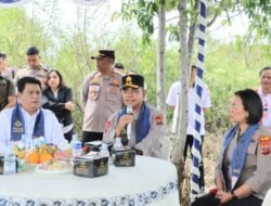 Kapolda Sumut Tinjau Sentra Bawang Putih di Samosir
