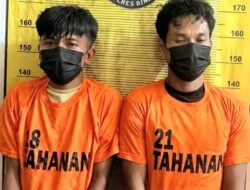 Tak Ada Ruang Bagi Peredaran Gelap Narkoba, Polres Binjai Amankan Dua Pelaku Penjual Sabu