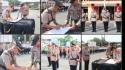 Kapolresta Deli Serdang Pimpin Sertijab Kasat Reskrim dan Dua Kapolsek Jajaran