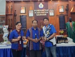 Ayok ke PRSU ! Stan Pemkab Samosir, Promosikan Produk Unggulan “Wine Mangga” yang Sudah Mendunia