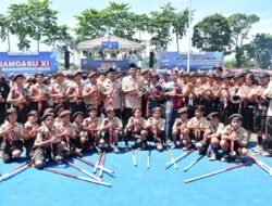 Wabup Samosir Hadiri Penutupan Jamdasu XI 2026, Beri Motivasi dan Apresiasi untuk Kontingen Samosir
