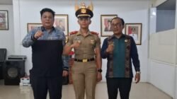 Sersan Taruna AAL Asal Janji Matogu Silahturahmi ke Bupati Samosir