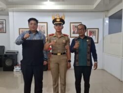 Sersan Taruna AAL Asal Janji Matogu Silahturahmi ke Bupati Samosir