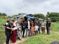Di Balik Gubuk Reot, Harapan Itu Kembali Menyala: GRIB Jaya Kota Medan Antar Dua Anak Kembali Bersekolah