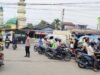 Antrean Pengisian BBM Mengular, Polresta Deli Serdang Pengamanan dan Pengaturan Jalur Tiap SPBU