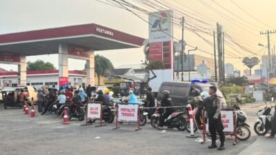 Pastikan Distribusi BBM Lancar, Polda Sumut Siagakan 786 Personel di 325 SPBU