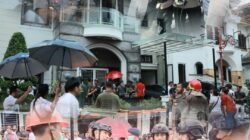 Brimob Polda Sumut Turunkan Tim Jibom, KBR dan SAR Tangani Ledakan Rumah Grand Polonia Medan