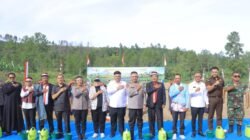 Wujudkan Asta Cita, Kapolda Sumut Tanam Bawang Putih Serentak di Desa Maduma Samosir