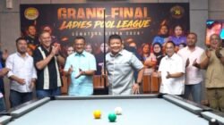 Ketum KONI Sumut Buka Grand Final Ladies Pool Legue Pertama Di Sumut, Hatunggal Bangga pada POBSI