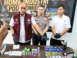Polda Sumut Bongkar Home Industri Vape Mengandung Etomidate, Bahan Baku Diduga Dipasok dari Kamboja
