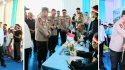 Kapolda Sumut Cek Langsung Pemeriksaan Kesehatan Gratis untuk Warga Samosir