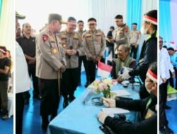 Kapolda Sumut Cek Langsung Pemeriksaan Kesehatan Gratis untuk Warga Samosir