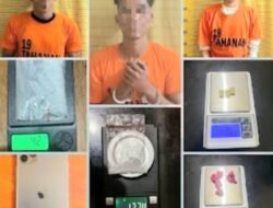 3 Pria Diciduk Satresnarkoba Polres Binjai Saat Edarkan Sabu