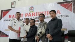 Bupati Toba Sampaikan Nota Pengantar P-APBD 2026 pada Rapat Paripurna DPRD
