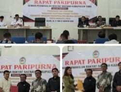 Enam Fraksi DPRD Toba Setuju Ranperda P-APBD TA 2026 Dibahas Lebih Lanjut