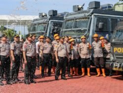 Kapolda Sumut Cek Kesiapsiagaan Personel, Kendaraan dan Peralatan Penanganan Karhutla