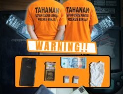 2 Pria Ini Ditangkap Satresnarkoba Polres Binjai Diduga Pengedar