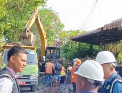 Tanggulangi Banjir, Dinas SDAMBMK Medan Kebut Penyelesaian Drainase Jalan Abdul Hakim-Mandolin