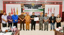DPRD Samosir Gelar Rapat Paripurna: Sepakati KUA- PPAS APBD 2027 Untuk Percepat Pembangunan