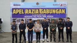 Gandeng Ratusan Pasukan Gegana Brimob, TNI, Polri, BNN, Rutan I Medan Gelar Razia Gabungan Skala Besar dan Tes Urine Warga Binaan