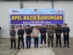 Gandeng Ratusan Pasukan Gegana Brimob, TNI, Polri, BNN, Rutan I Medan Gelar Razia Gabungan Skala Besar dan Tes Urine Warga Binaan