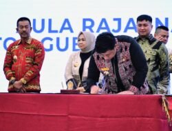 Bupati Samosir Vandiko Gultom Tandatangani Komitmen Pencegahan Korupsi Bersama KPK di Medan