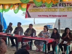 Pomparan Toga Gultom Gelar Doa Restu Pembangunan Monumen di Huta Hotang